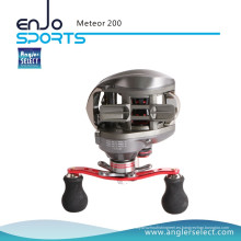 Angler Select Meteor 6.3: 1 Ratio de engranaje de alta velocidad Carrete de pesca Baitcasting Reel (SBC-MRP200)